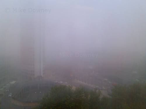 Foggy Birmingham