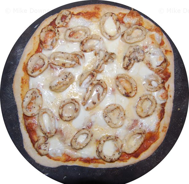 calamari pizza