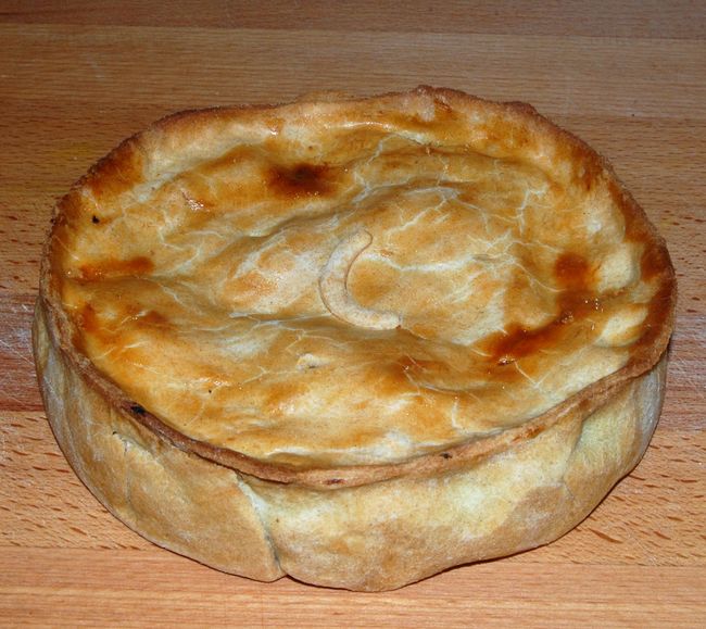 Chicken and Stuffing Pie