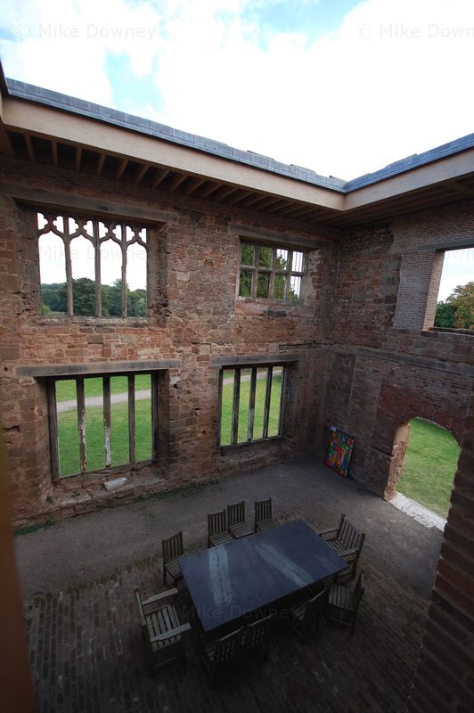 Astley Castle, looking out