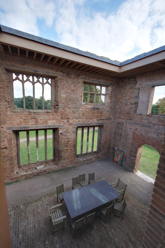 Astley Castle, looking out